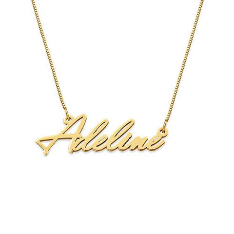 Image of Tiny Name Necklace