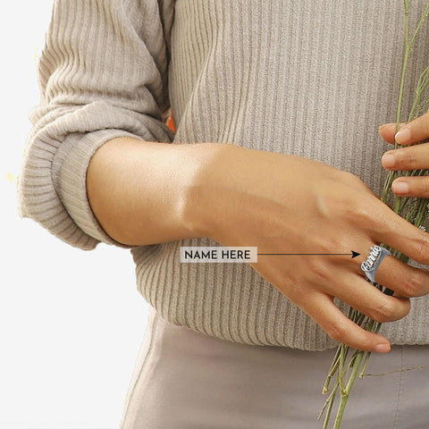 Image of Personalized Name Ring