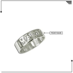 Personalized Name Ring