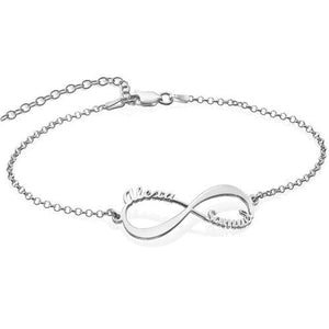 Beautiful Infinity Bracelet with Names