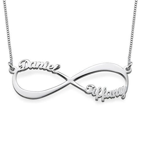 Image of Infinity Names Necklace