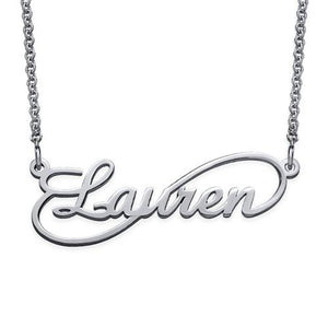 Stylish Infinity Style Name Necklace