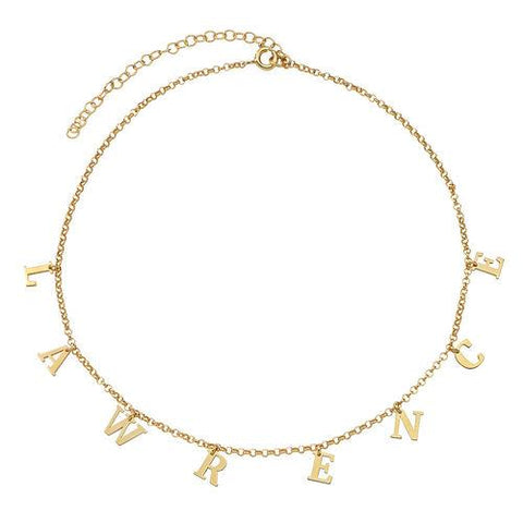 Image of Cool Personalized Choker with Name