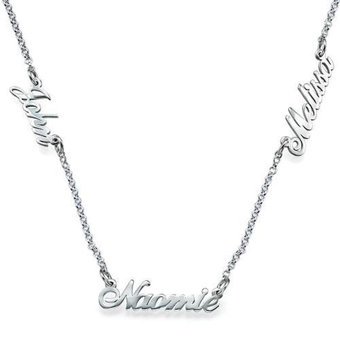 Image of Multiple Name Necklace