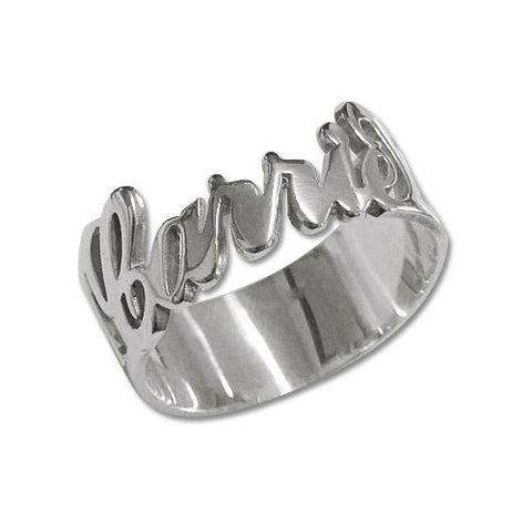 Image of Personalized Cut Out Ring