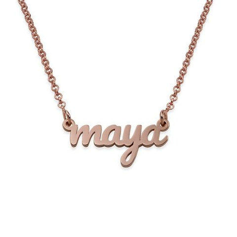 Image of Script Name Necklace