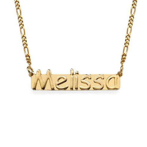 Image of Beautiful Small Nameplate Necklace