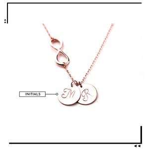 Personalized Disc Charm Necklaces For Couple