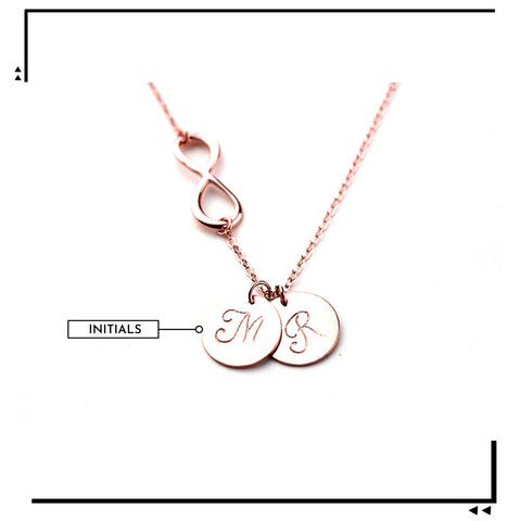 Image of Personalized Disc Charm Necklaces For Couple